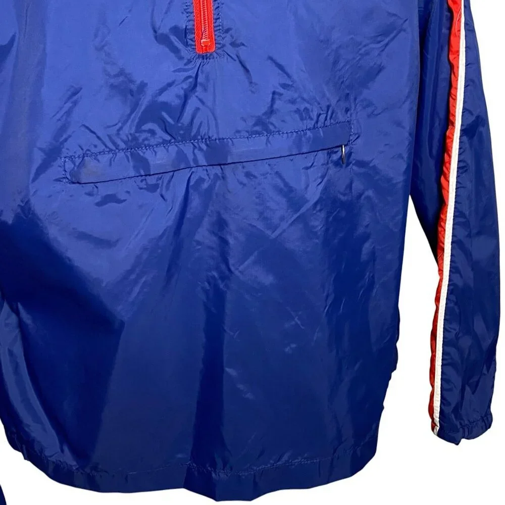 Vintage 70s Nike Sportswear 1/4 Zip Windbreaker Jacket Mens Size L Made in USA